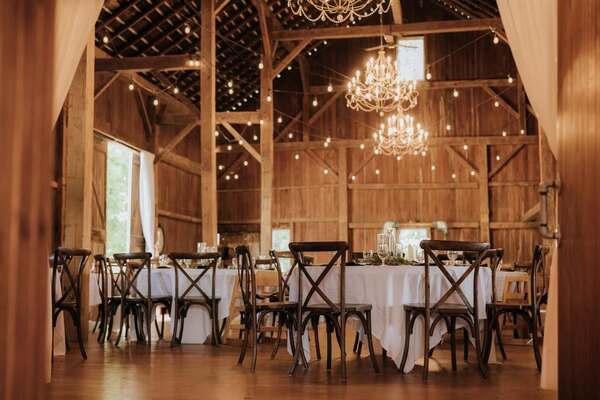 Hidden Vineyard Wedding Barn
