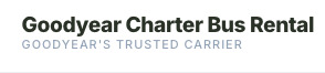 Goodyear Charter Bus Rental