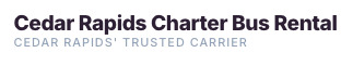 Cedar Rapids Charter Bus Rental