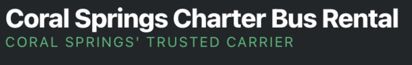 Coral Springs Charter Bus Rental