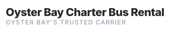 Oyster Bay Charter Bus Rental