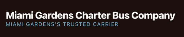 Miami Gardens Charter Bus Company