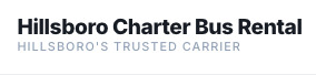 Hillsboro Charter Bus Rental