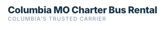 Columbia MO Charter Bus Rental