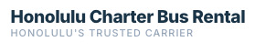 Honolulu Charter Bus Rental