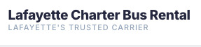 Lafayette Charter Bus Rental