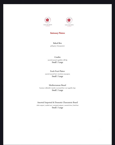 Hanami Catering and Cafe