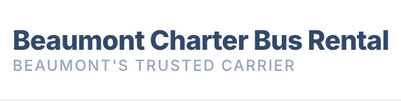 Beaumont Charter Bus Company