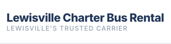 Lewisville Charter Bus Rental