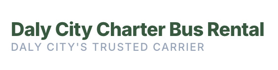 Daly City Charter Bus Rental