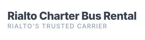 Rialto Charter Bus Rental