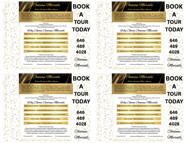 Chateau Marvelle Event Space Venue