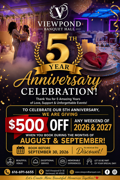 Viewpond Banquet Hall