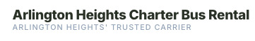 Arlington Heights Charter Bus Rental