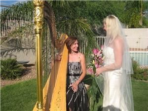 Harpist Dr. Christine Vivona