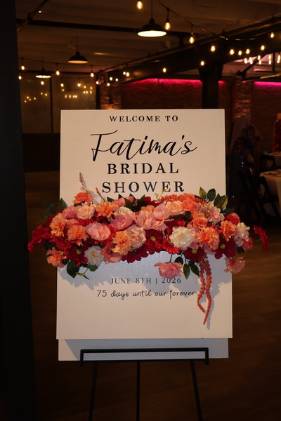 Sahar's Studio Event Signs