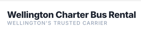 Wellington Charter Bus Rental