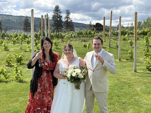 Love Story Ceremonies in Kelowna & Vernon BC