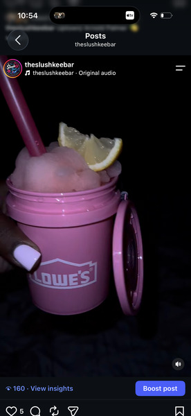The SlushKEE bar