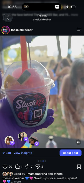 The SlushKEE bar
