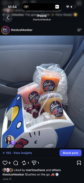 The SlushKEE bar