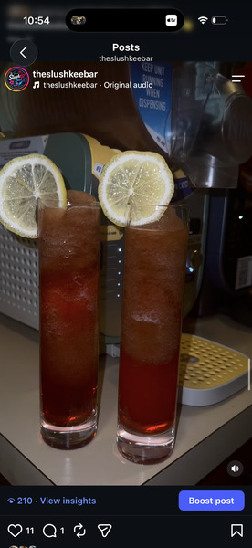 The SlushKEE bar