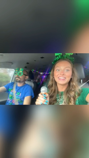 Tony Drives Karaoke Party Van