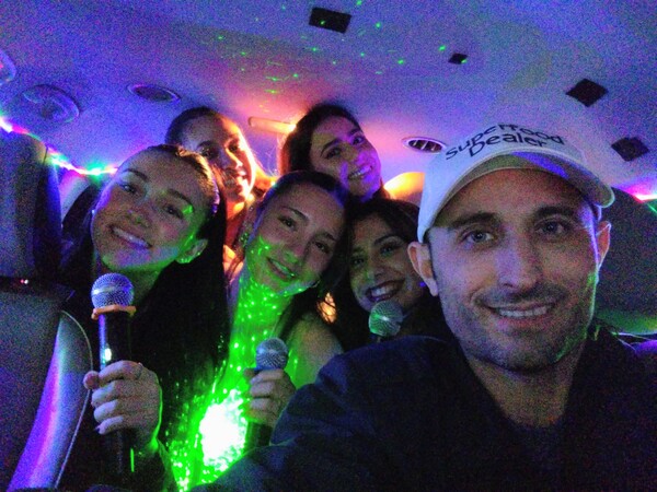 Tony Drives Karaoke Party Van