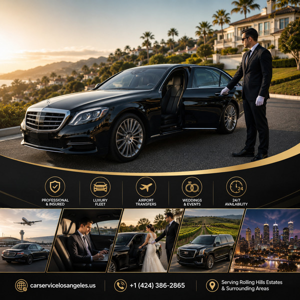 Luxury Chauffeur Service Rolling Hills Estates