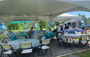 Large L Peak Tent Area