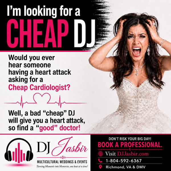 DJ Jasbir (Multicultural Wedding & Event DJ)