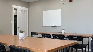 Downtown Ajax Presentation Room with Large Interactive TV