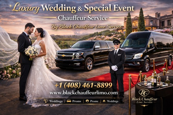 Black Chauffeur Limo Service