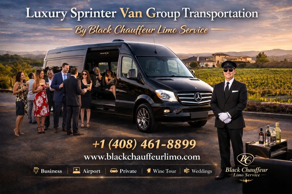 Black Chauffeur Limo Service