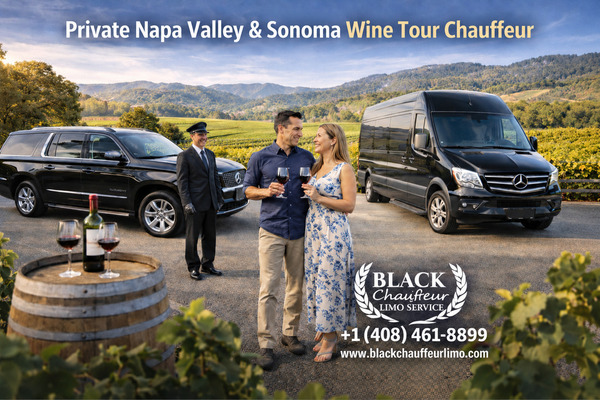 Black Chauffeur Limo Service