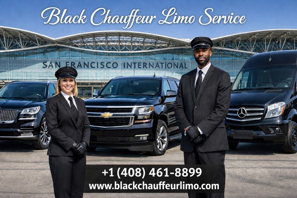 Black Chauffeur Limo Service