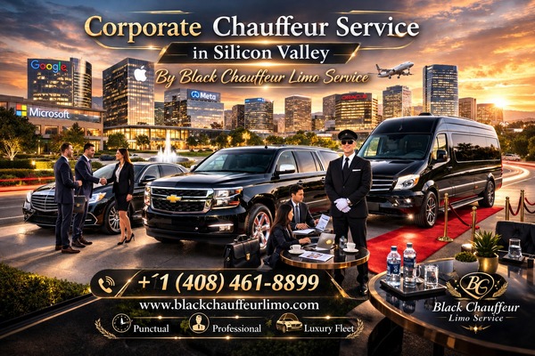 Black Chauffeur Limo Service