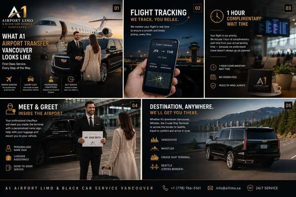 A1 Airport Limo & Black Car Service Vancouver