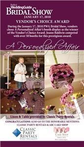 A Personalized Affair