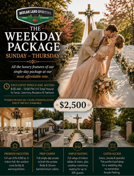 Beulah Land Sporting - Event and Wedding Venue