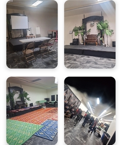 Open concept creative Multi use space hall near lake 5 min from downtown