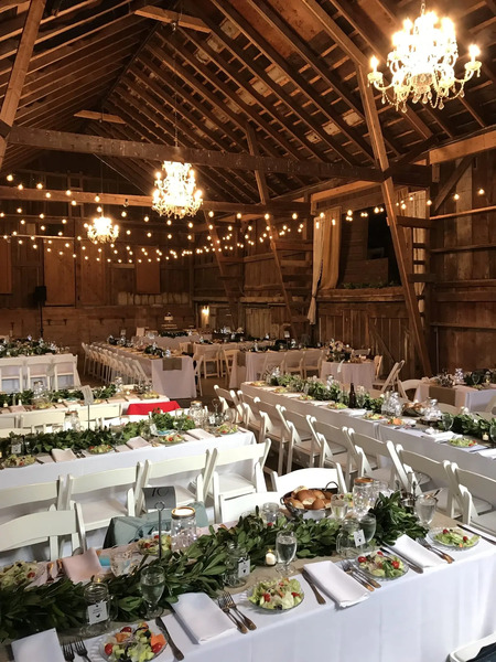 The Rustic Barn at Prairie Gardens by 1841