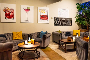 Distillers' Lounge for up to 15