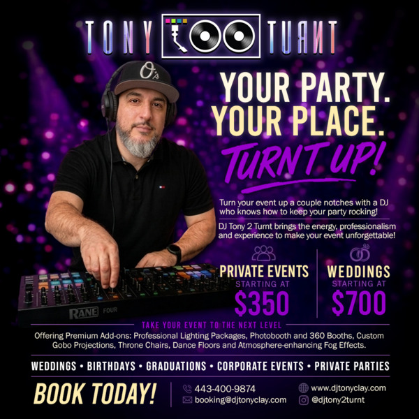 DJ Tony Clay aka Tony 2 Turnt