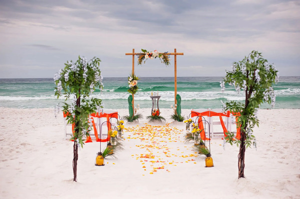Tropical Beach Weddings