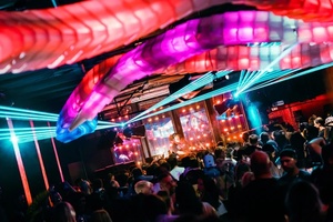 Discopussy: 6,500 sq ft warehouse club, Void sound system