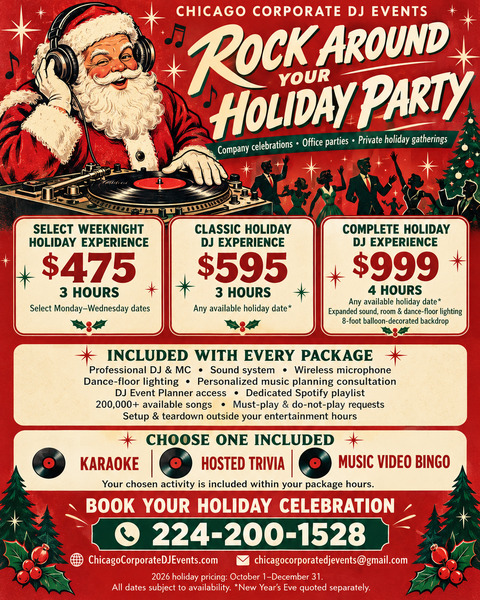 Chicago Corporate DJ Events