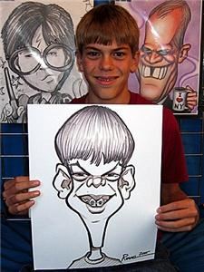 Caricatures by Chris Rommel