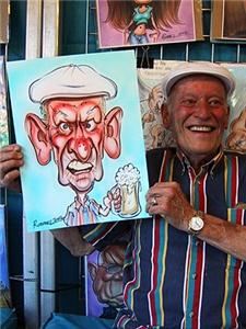 Caricatures by Chris Rommel