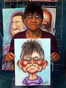 Caricatures by Chris Rommel